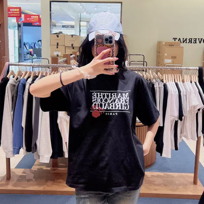 韓國 Marithe Francois Girbaud Stamp Classic Logo Tee【MD159】