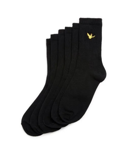 韓國 Mark Gonzales Angel Wappen Middle Socks 3-Pack【MG364】
