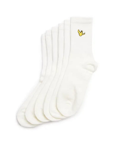 韓國 Mark Gonzales Angel Wappen Middle Socks 3-Pack【MG364】