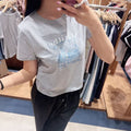 韓國 Marithe Francois Girbaud W French Fruit Shop Graphic Tee【MD312】