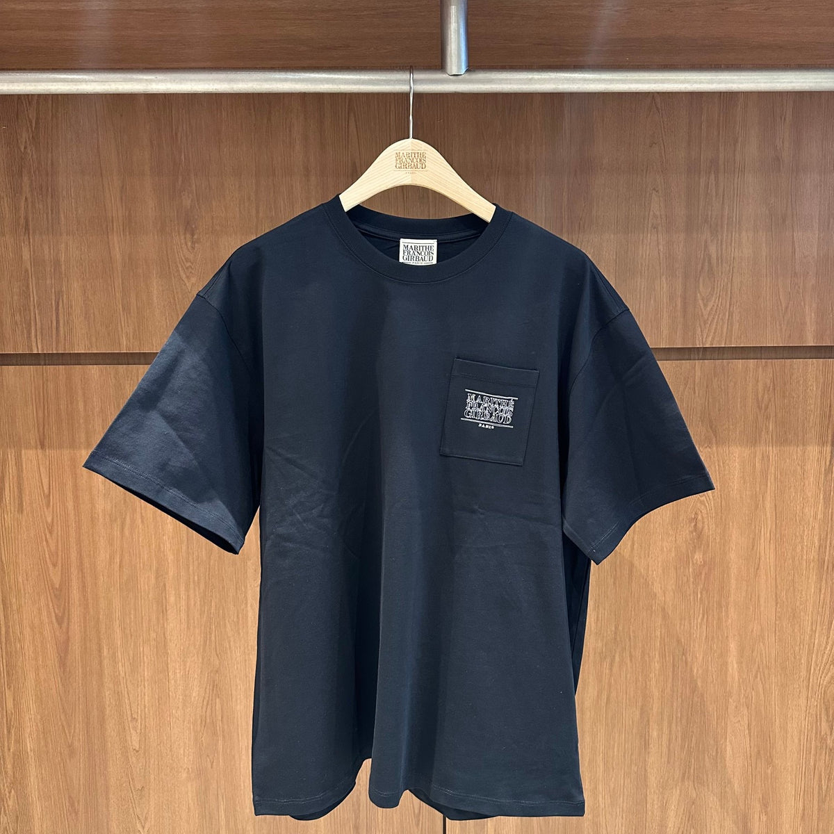 韓國 Marithe Francois Girbaud Doodle Classic Logo Pocket Tee【MD277】