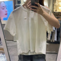 韓國 National Geographic 女款 Women's Frozen Air Semi-Crop Short Sleeve T-shirt (涼爽面料)【NG881】