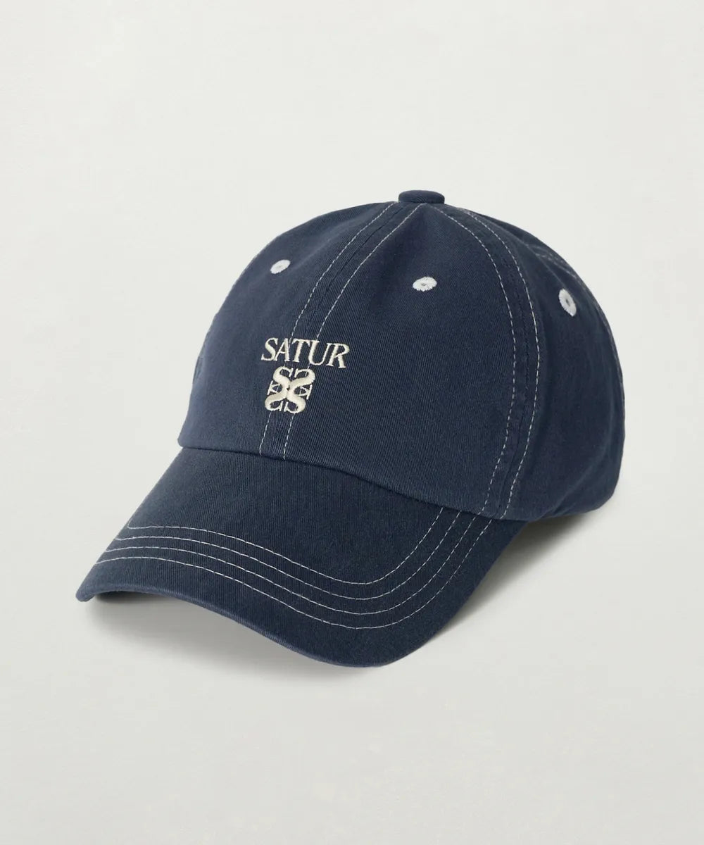 韓國 Satur Contrast Color Stitch Dyed Ball Cap【SR355】