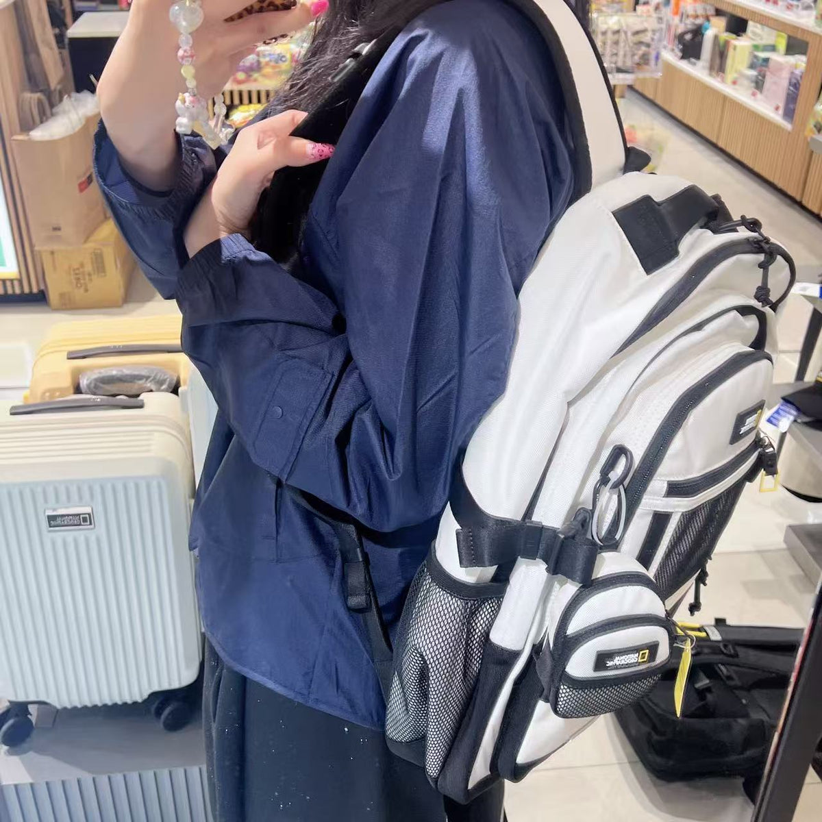 韓國 National Geographic Patch Plus Backpack【NG917】