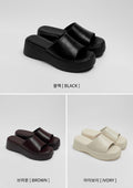 韓國 Chaakan Papua Strap Wedge Mule Slippers【CN028】