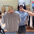 韓國 Marithe Francois Girbaud W Small Classic Logo Half Knit Pullover【MD210】
