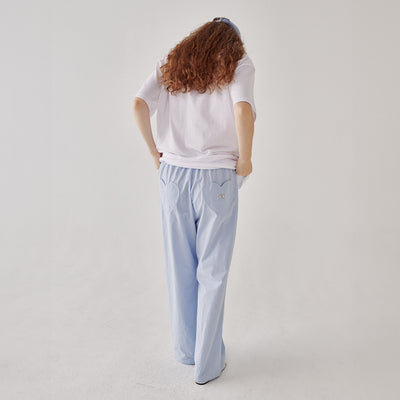韓國 Ronron Back Heart Stitch Pocket Banding Pants【RR048】