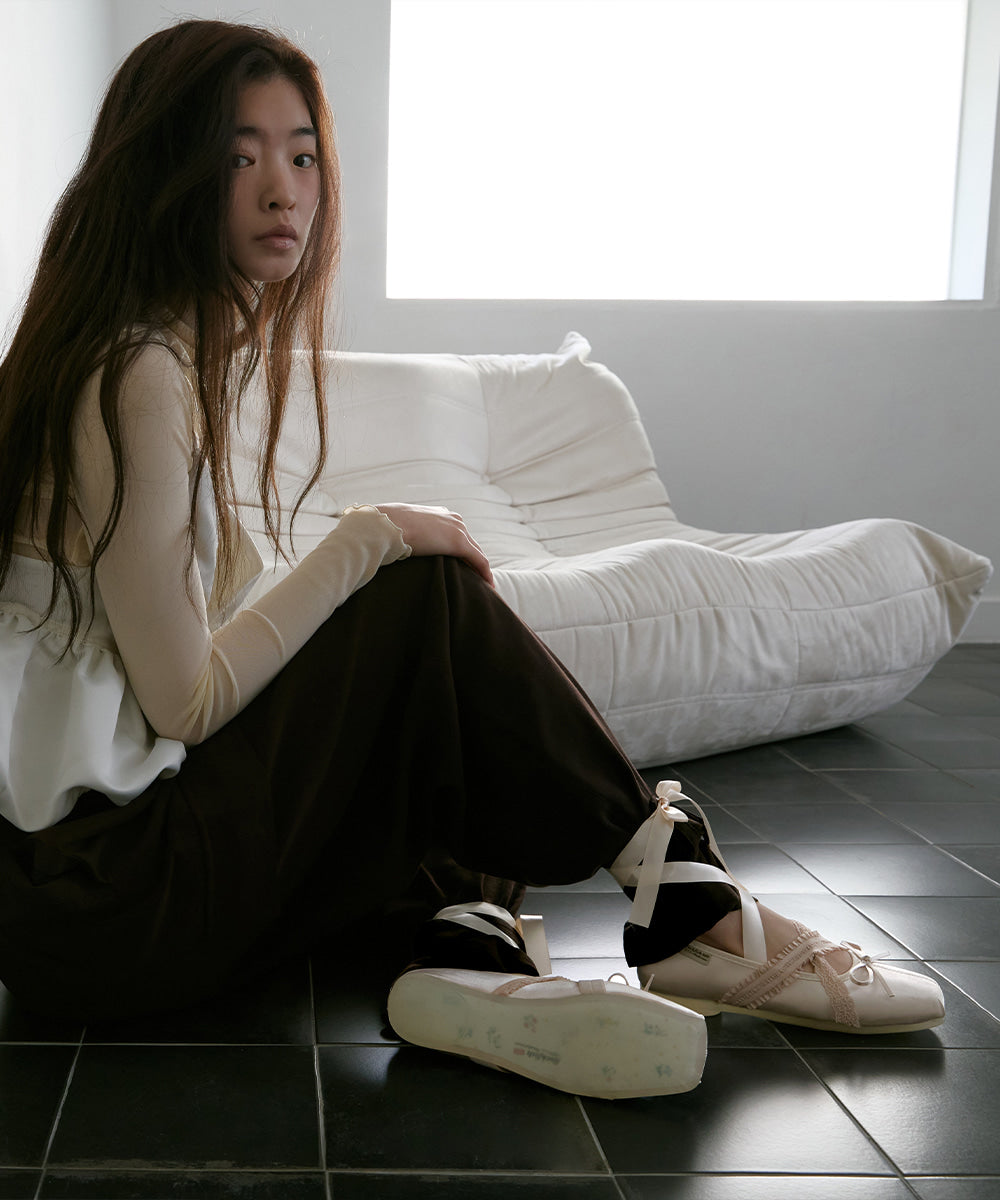 韓國 Rockfish Banding Ballet Flats【RH015】