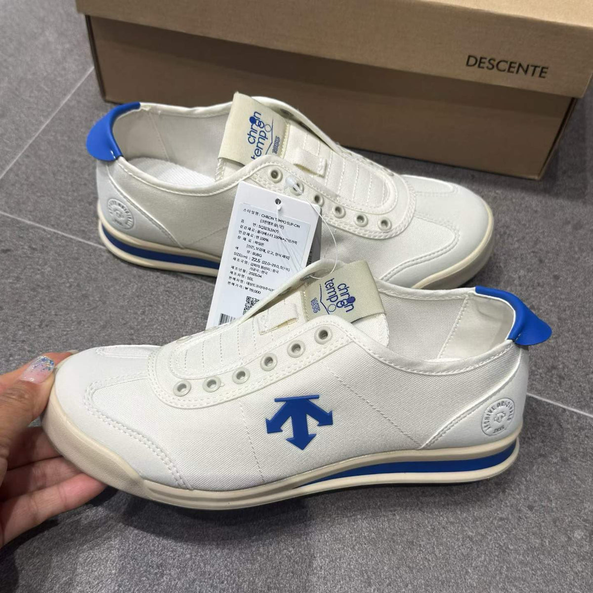 韓國 Descente CHRON TEMPO 懶人鞋【SM2377】