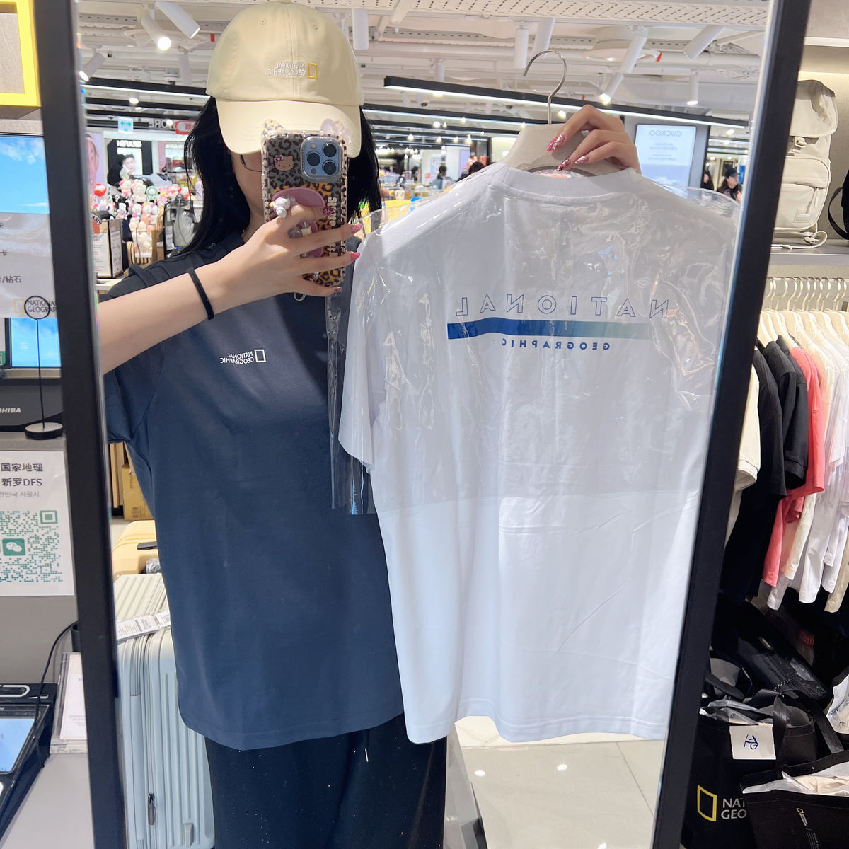 韓國 National Geographic Torquattus Short Sleeve T-shirt【NG861】