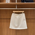 韓國 Marithe Francois Girbaud W Vintage Classic Logo Sweat Mini Skirt【MD206】