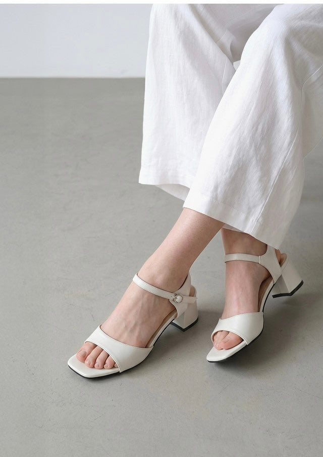 韓國 Chaakan Muse Mary Jane Sandal Heels【CN010】