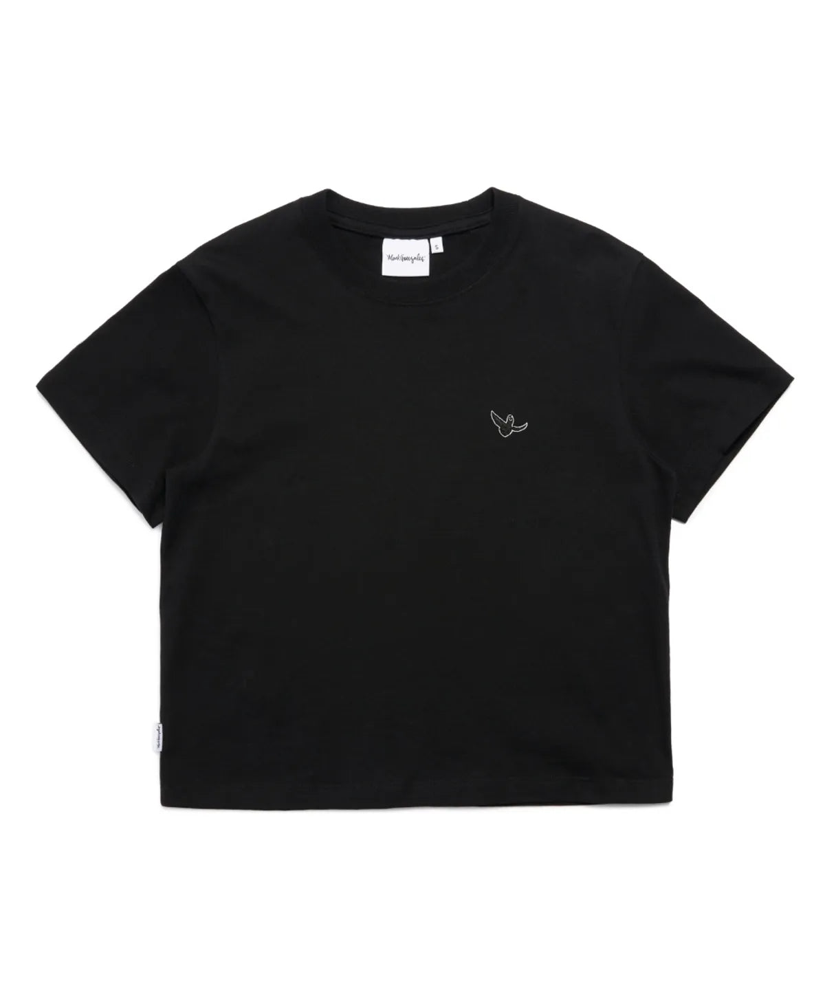 韓國 Mark Gonzales Women's Angel Wappen Crop Short Sleeve T-shirt【MG305】