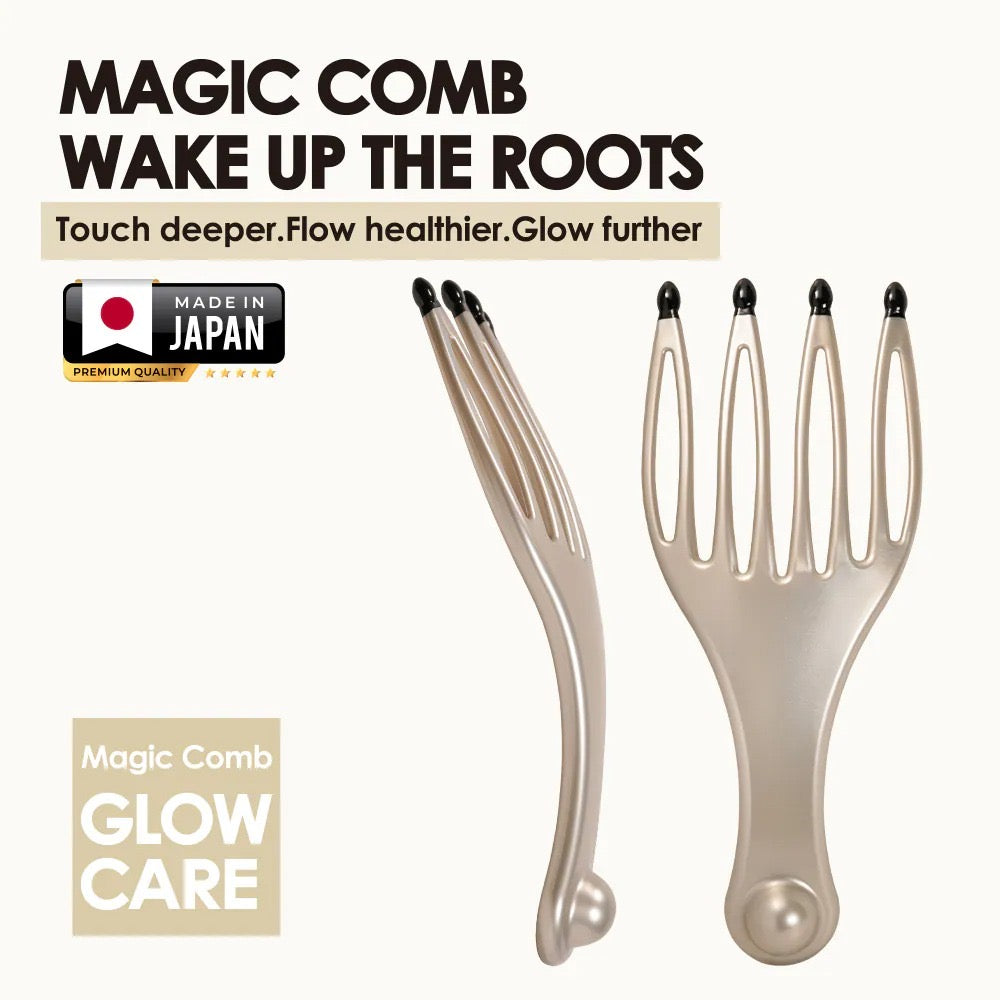 日本製 And-More Glow Care 光波能量梳【SE986】