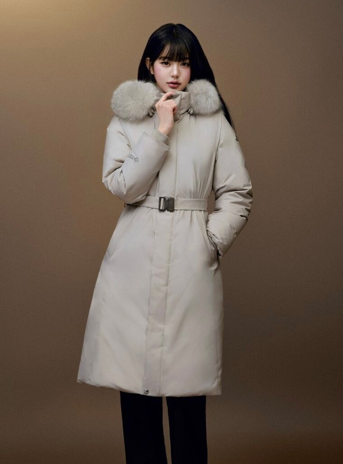 韓國 Eider 女款 加長款羽絨 (鵝絨)【ER156】