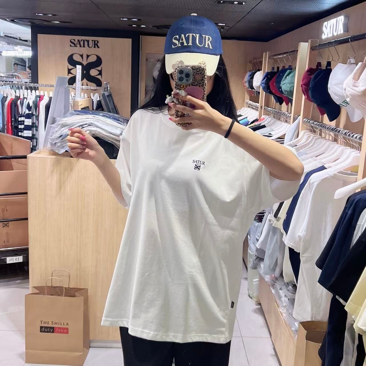 韓國 Satur T-Shirt (男女同款)【SR315】
