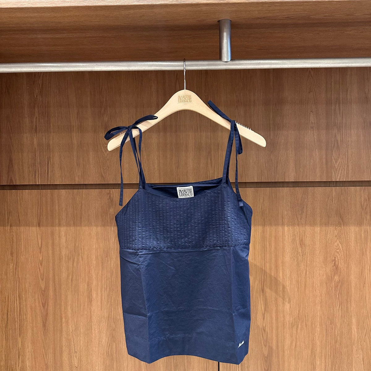 韓國 Marithe Francois Girbaud W Pintuck Camisole Blouse【MD317】