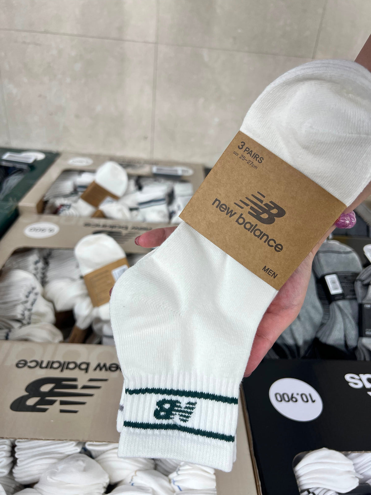 韓國 New Balance 男裝襪【TR053】