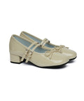 韓國 Rockfish Square Toe Two Strap Mj (4Cm)【RH011】