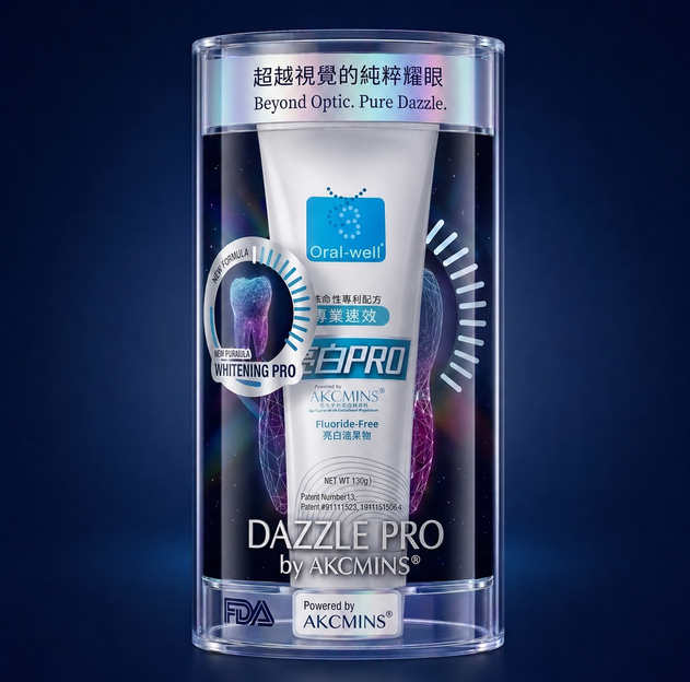 Oral-well DAZZLE PRO 閃耀亮白牙膏【SA146】