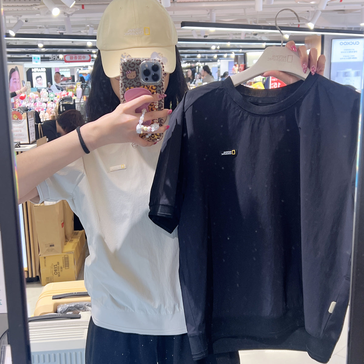 韓國 National Geographic T-shirt (涼爽速乾防曬面料)【NG877】