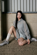 韓國 SPAO Light Sheer Hooded Crop Windbreaker【SP422】