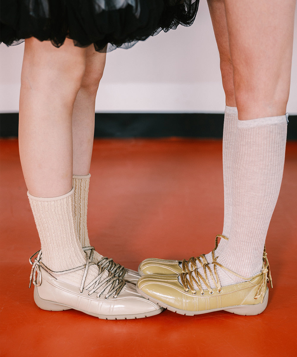 韓國 Rockfish Bliss Laceup Sneakers V2【RH009】