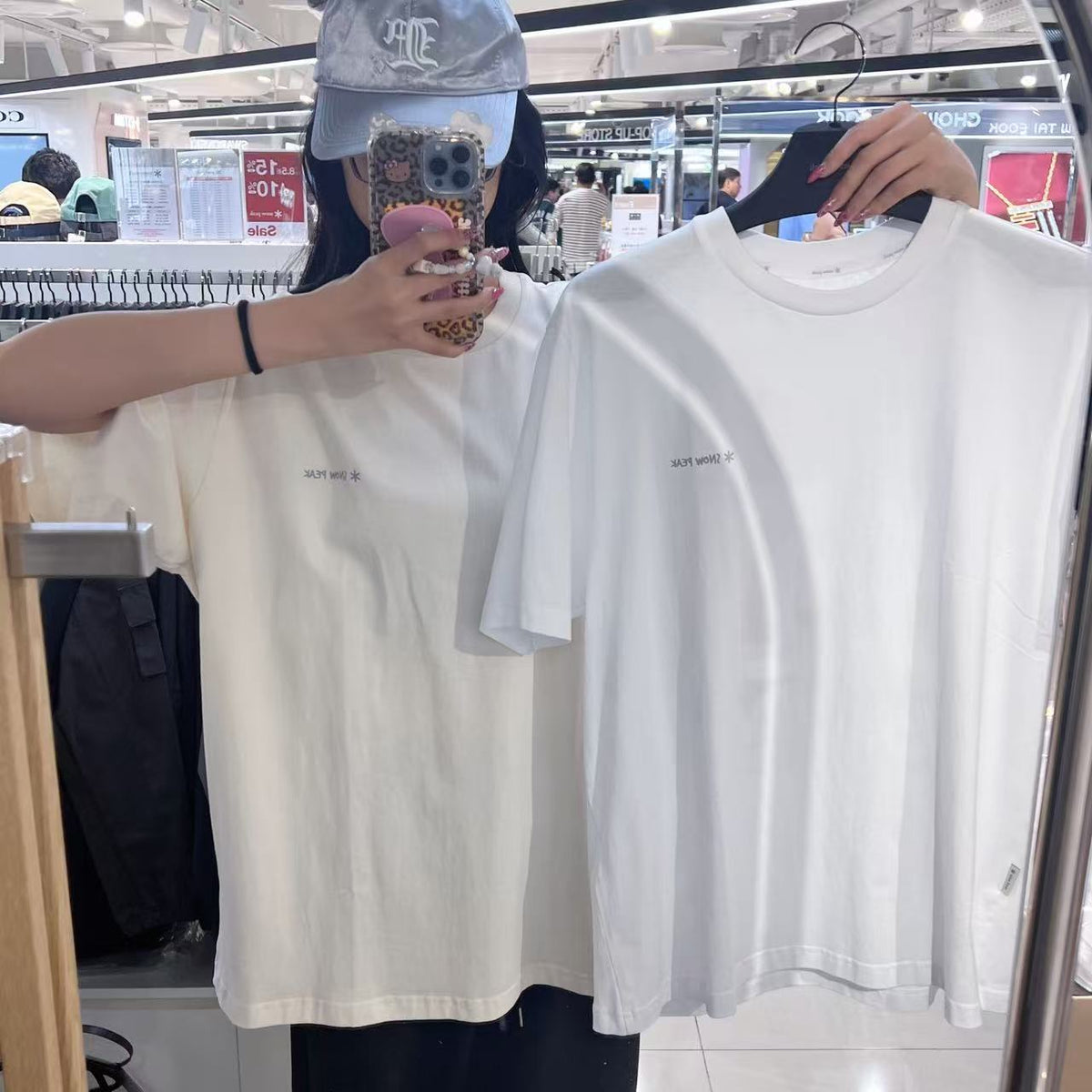 韓國 Snowpeak Cotton Camping Short Sleeve T-shirt (金泰亨同款)【SN145】