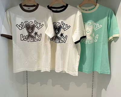 韓國 Wacky Willy Kiki Ringer Short Sleeve T-Shirt【WW226】
