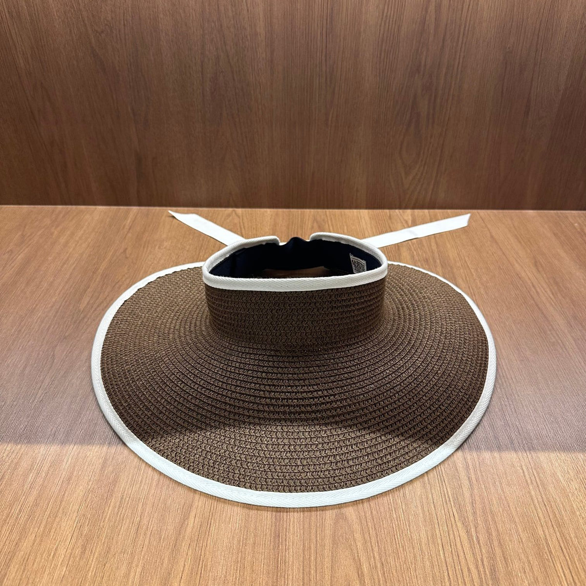 韓國 Marithe Francois Girbaud Circle Logo Wide Sun Visor【MD306】
