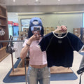 韓國 Marithe Francois Girbaud W Aerocool Small Classic Logo Ringer Slim Crop Tee【MD279】