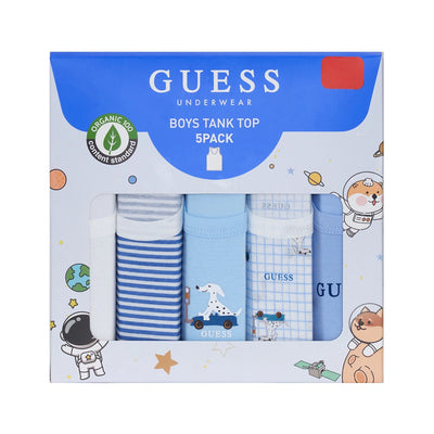 韓國 Guess 5 Pack boys' Running Shirts【CT005】