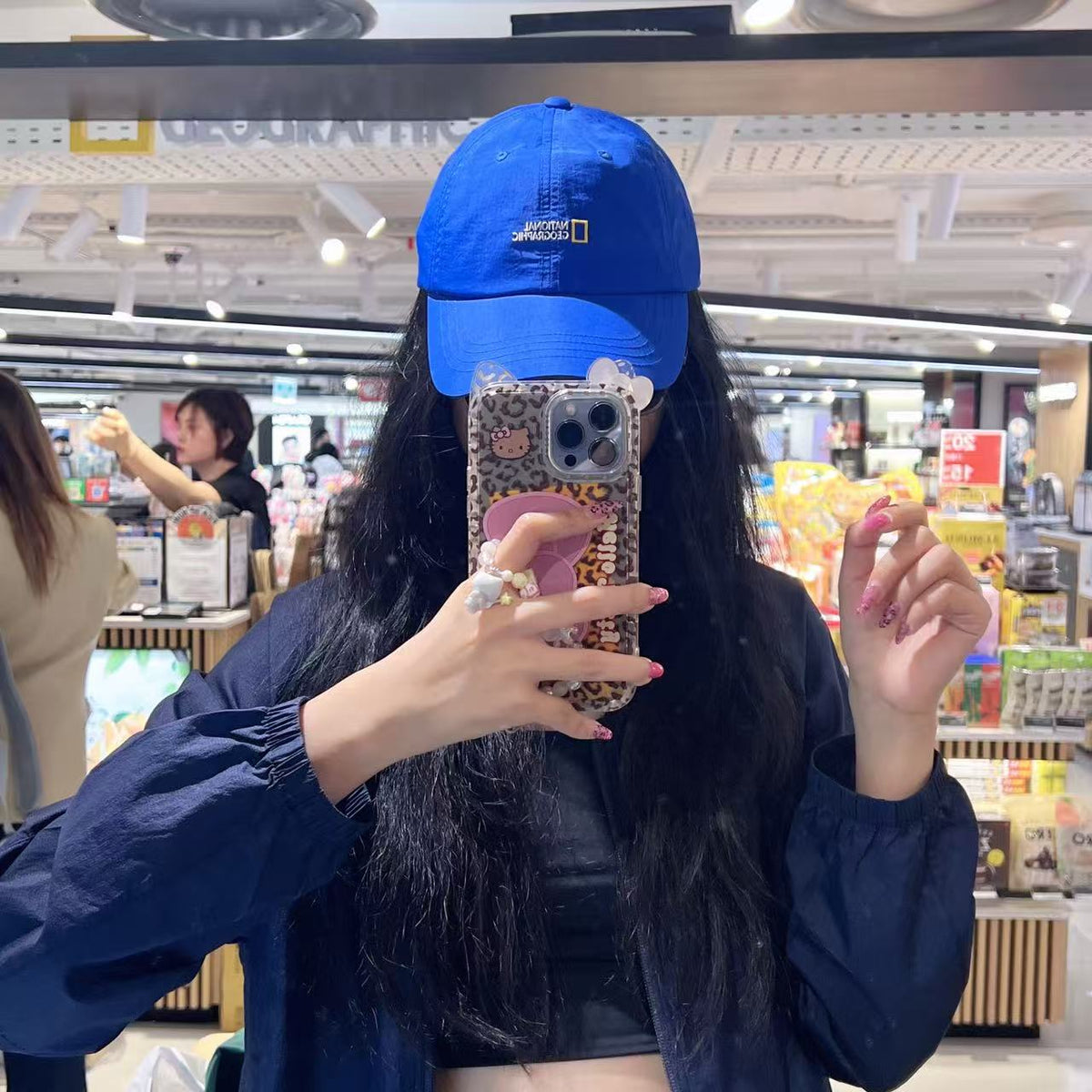 韓國 National Geographic Logo Lightweight Cap【NG933】