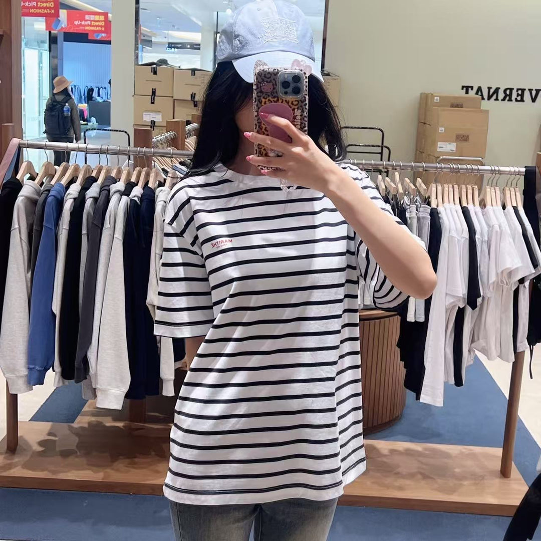 韓國 Marithe Francois Girbaud Small Regular Logo Tee【MD235】