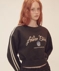 韓國 Ambler Symbol Race Track Crop Sweatshirt【AR062】