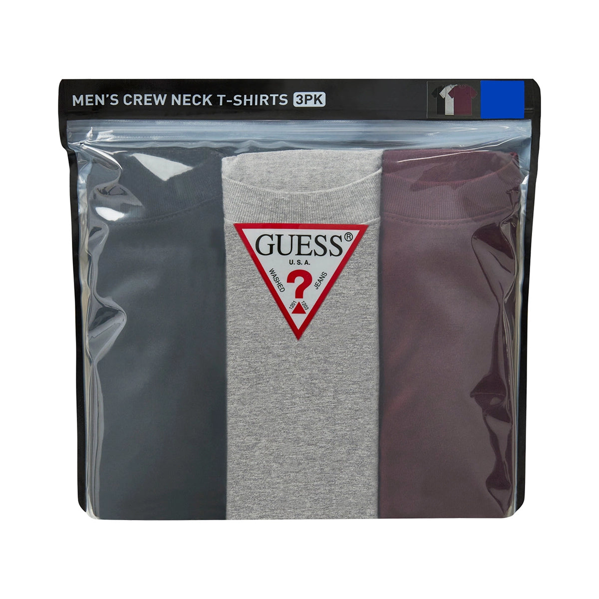 韓國 Guess 3 Pack Men's Crew T-shirts【CT006】