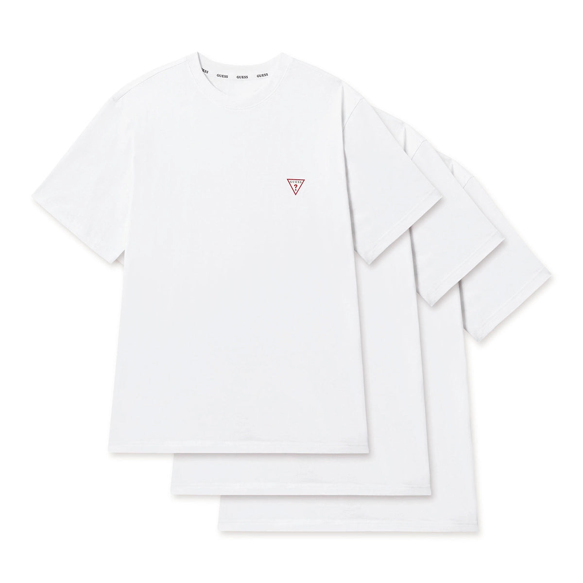 韓國 Guess 3 Pack Men's Crew T-shirts【CT006】