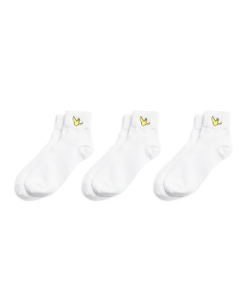 韓國 Mark Gonzales Angel Wappen Ankle Socks 3-Pack【MG363】