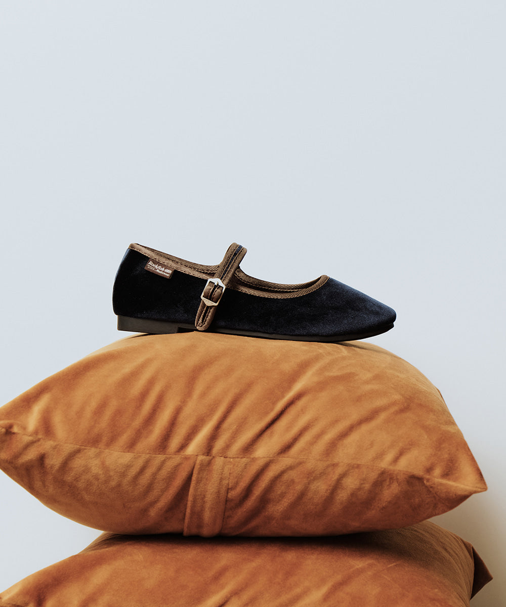 韓國 Rockfish Bella Quilted Maryjanes【RH013】