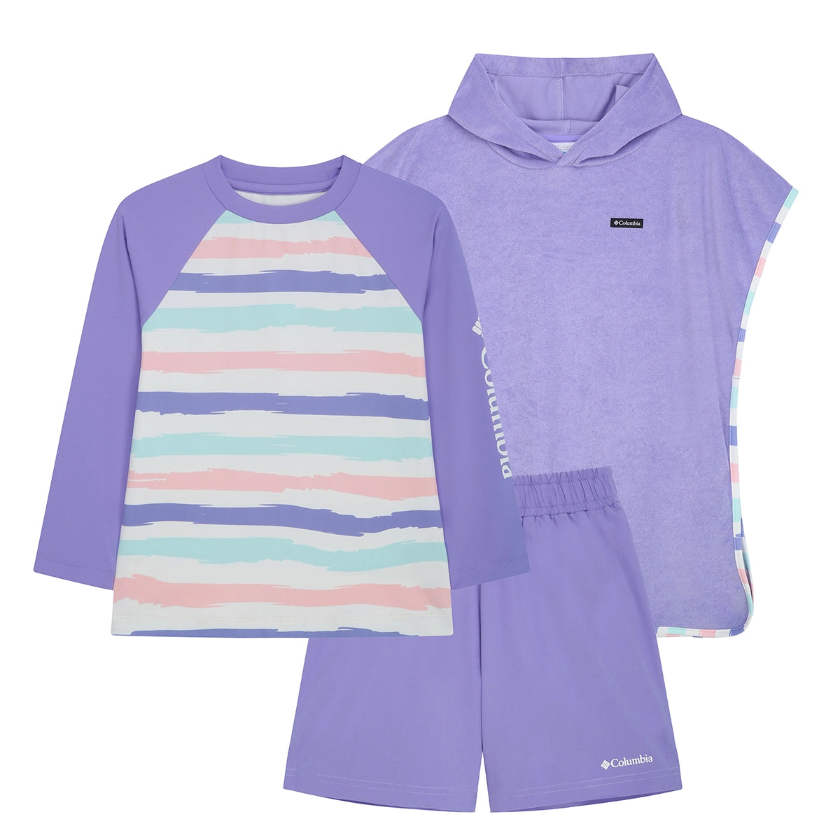 韓國 Columbia Kids Rash Guard Robe Set【CT018】