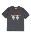 韓國 Ambler Vanilla Snowmans Summer Graphic Short Sleeve T-Shirt【AR079】