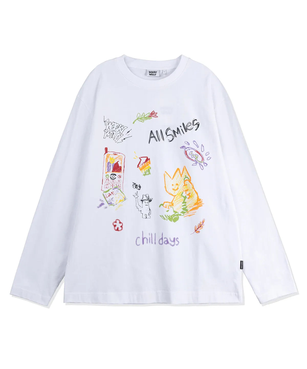 韓國 Wacky Willy T-shirt【WW302】