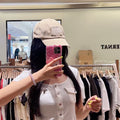 韓國 Marithe Francois Girbaud Applique Washed Small Classic Logo Cap【MD341】