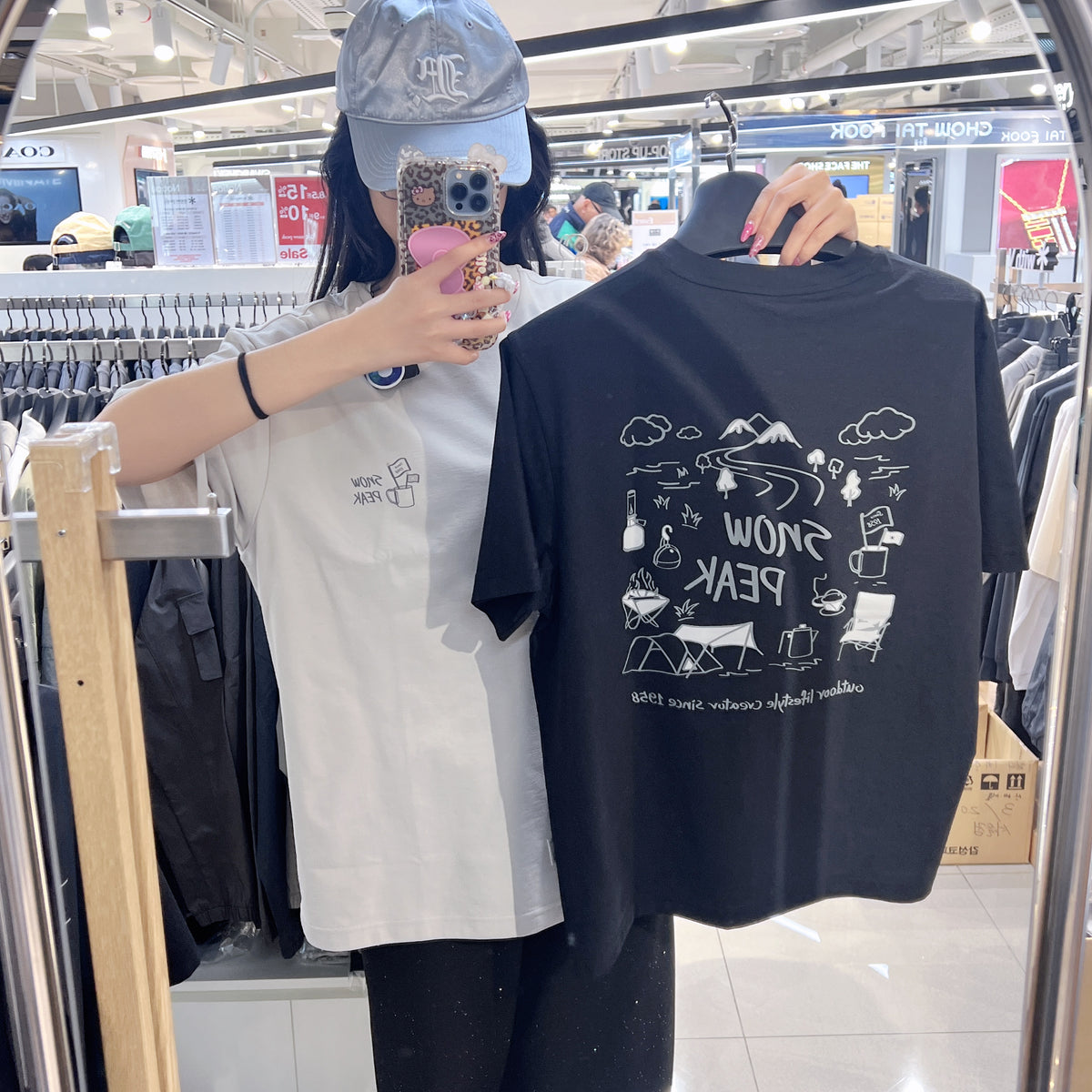 韓國 Snowpeak T-shirt (涼爽防曬面料)【SN126】