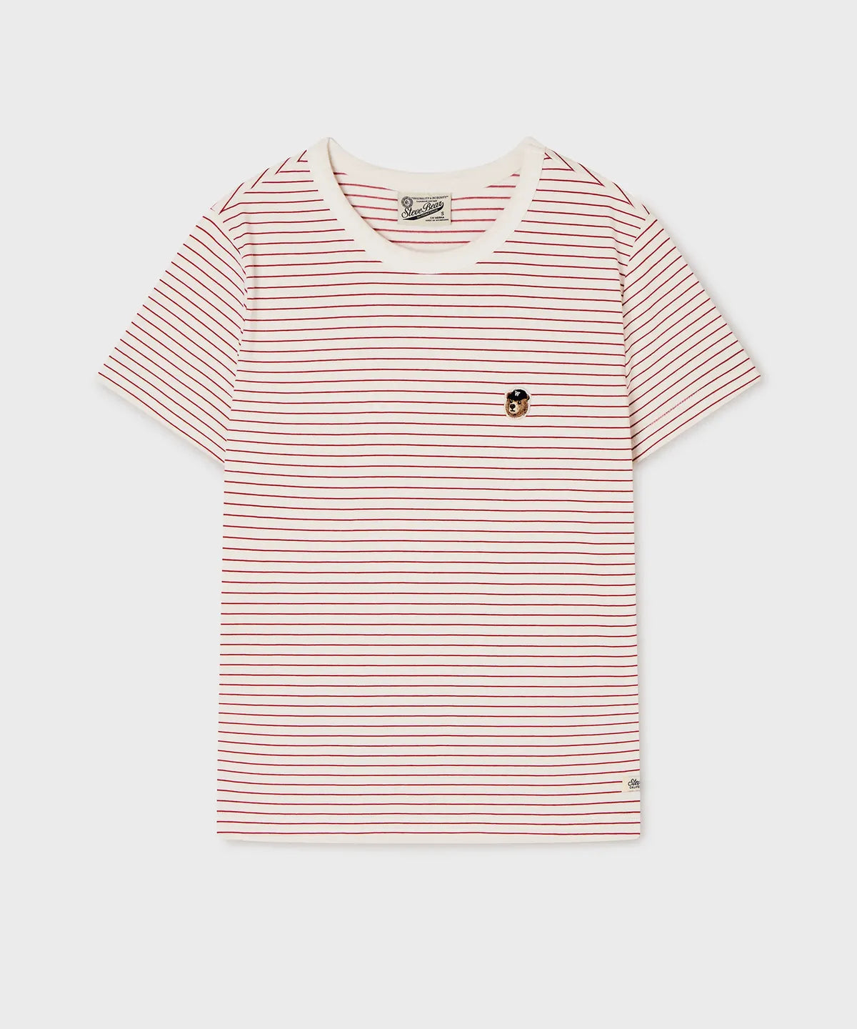 韓國 WhoAU Steve Multi Stripe T-shirt【WA338】