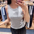 韓國 Marithe Francois Girbaud W Ribbon Classic Logo Sleeveless【MD314】