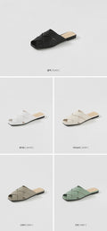 韓國 Chaakan Torred Weaving Slippers【CN014】