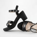 韓國 Chaakan Minute Cross Strap Sandal Heels【CN011】