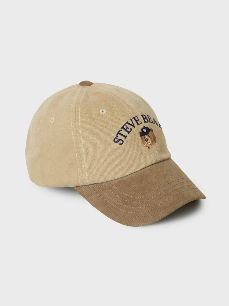 韓國 WhoAU Steve Head Embroidery Ball Cap【WA086】