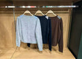 韓國 WhoAU Argyle Cardigan【WA093】